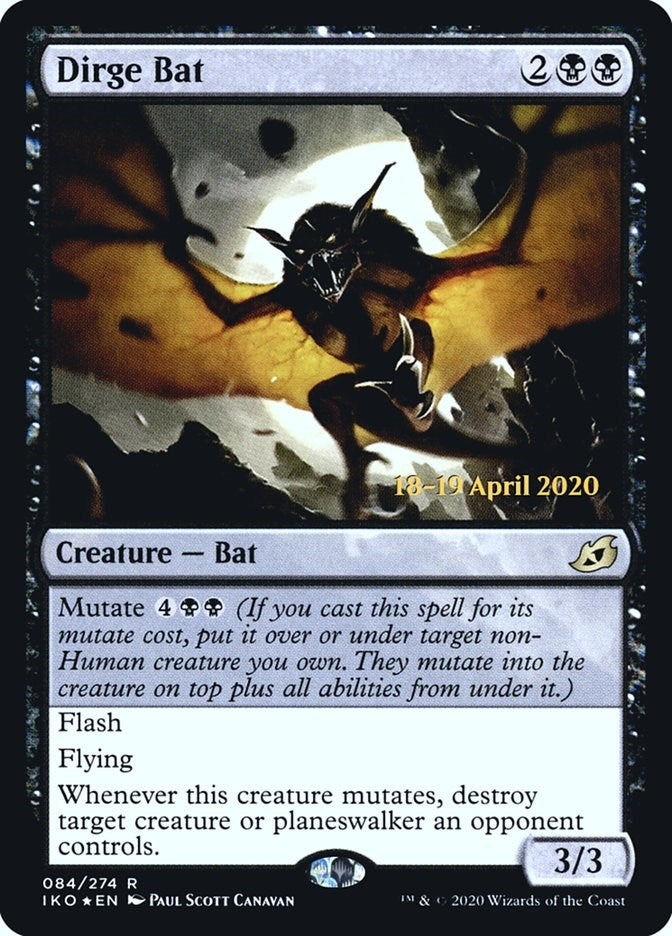 Image for Dirge Bat (84) (PRE) - Magic: The Gathering