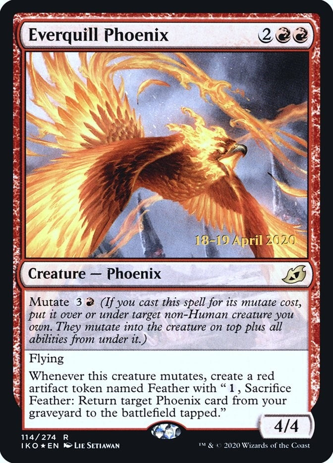 Image for Everquill Phoenix (114) (PRE) - Magic: The Gathering