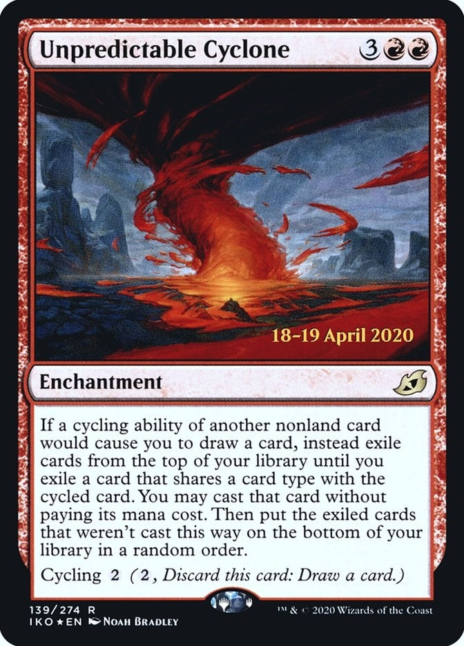 Image for Unpredictable Cyclone (139) (PRE) - Magic: The Gathering