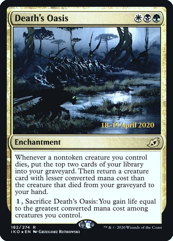Image for Death's Oasis (182) (PRE) - Magic: The Gathering