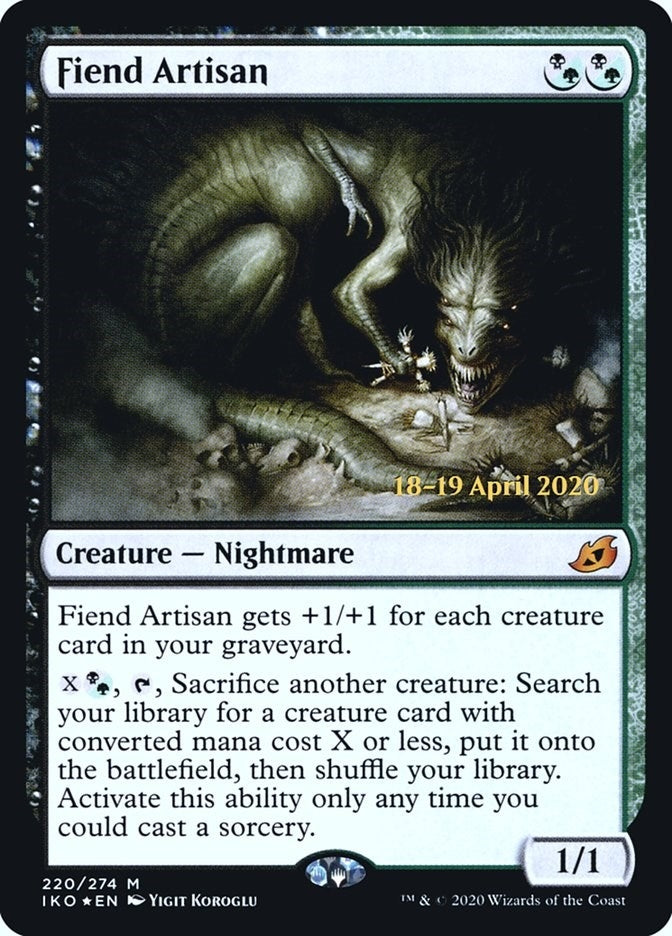 Image for Fiend Artisan (220) (PRE) - Magic: The Gathering