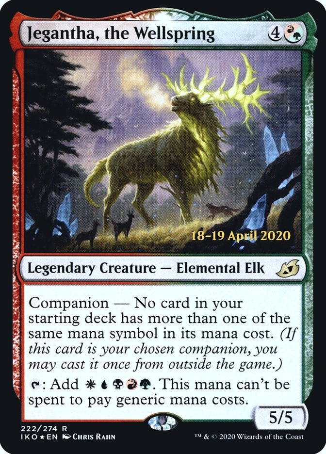 Image for Jegantha, the Wellspring (222) (PRE) - Magic: The Gathering