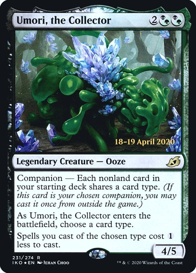 Image for Umori, the Collector (231) (PRE) - Magic: The Gathering