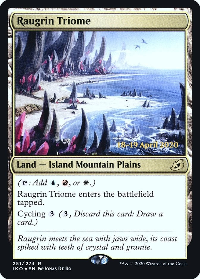 Image for Raugrin Triome (251) (PRE) - Magic: The Gathering