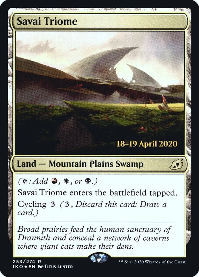Image for Savai Triome (253) (PRE) - Magic: The Gathering