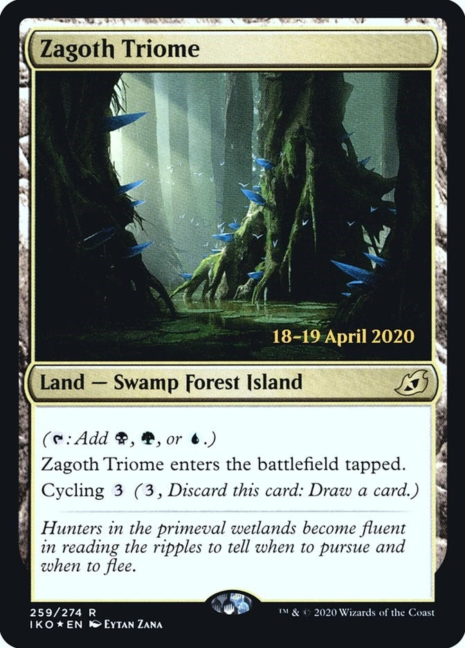 Image for Zagoth Triome (259) (PRE) - Magic: The Gathering