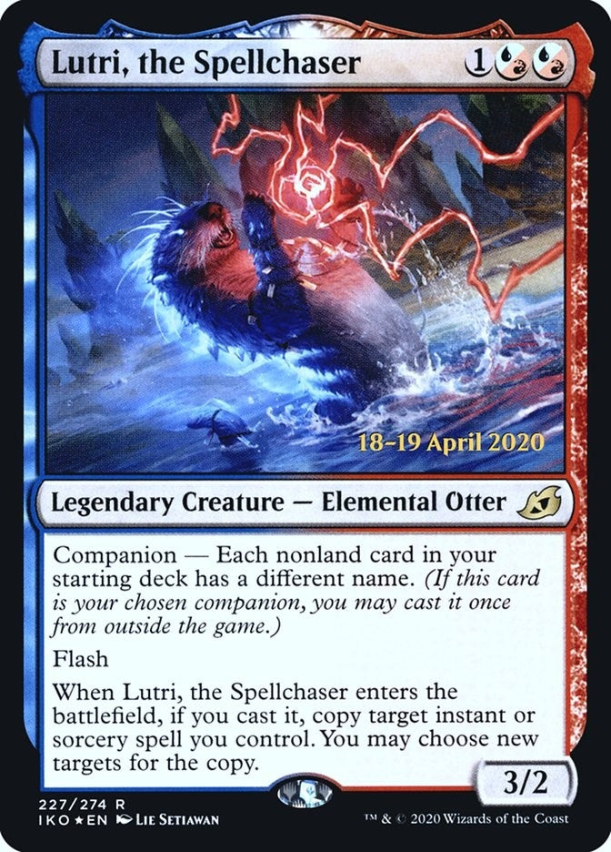 Image for Lutri, the Spellchaser (227) (PRE) - Magic: The Gathering