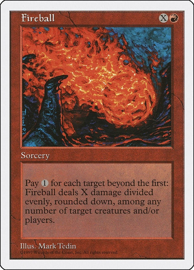 Image for Fireball (5ED) - Magic: The Gathering