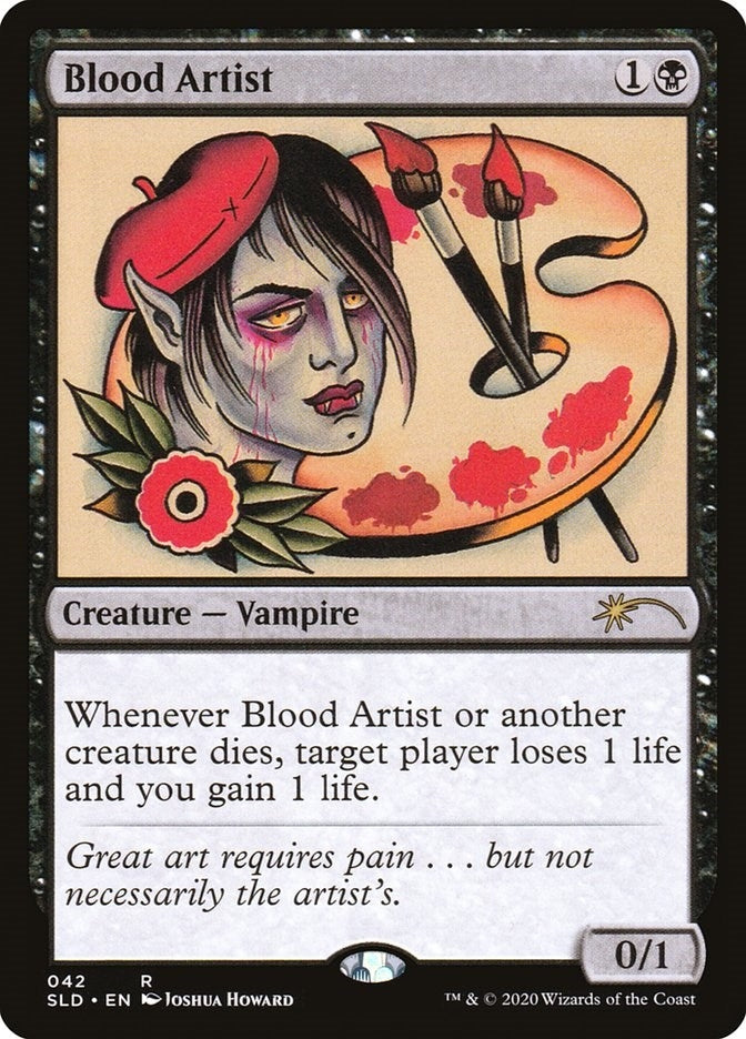 Image for Blood Artist (42) (SLD) - Magic: The Gathering