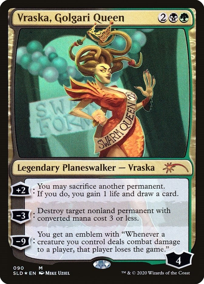 Image for Vraska, Golgari Queen (090) (90) (SLD) - Magic: The Gathering