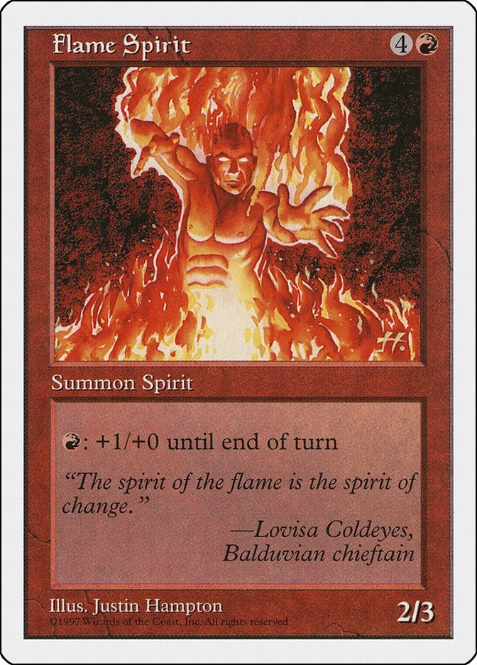 Image for Flame Spirit (5ED) - Magic: The Gathering