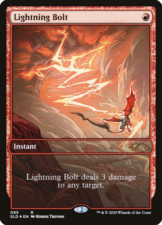 Image for Lightning Bolt (085) (85) (SLD) - Magic: The Gathering