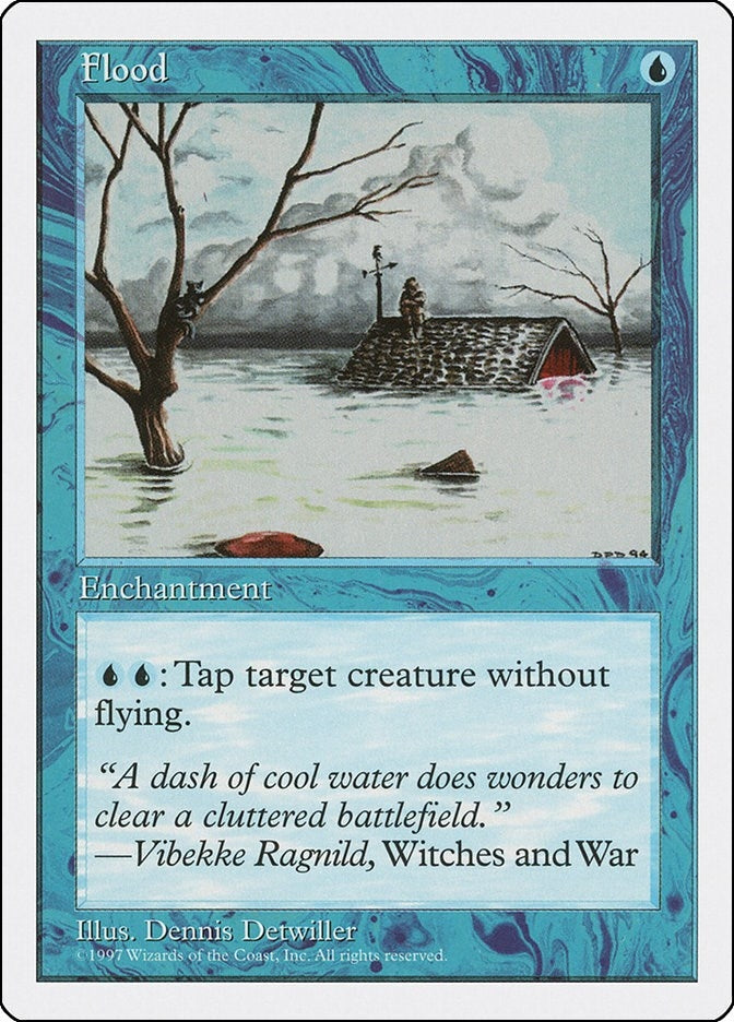 Image for Flood (5ED) - Magic: The Gathering