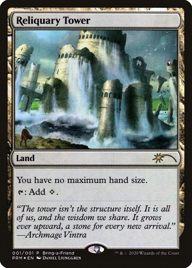 Image for Reliquary Tower (Bring a Friend Promo) (1) (UMP) - Magic: The Gathering