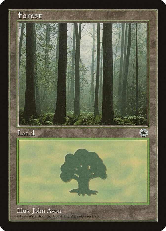 Image for Forest (Ferns on Ground) (POR) - Magic: The Gathering