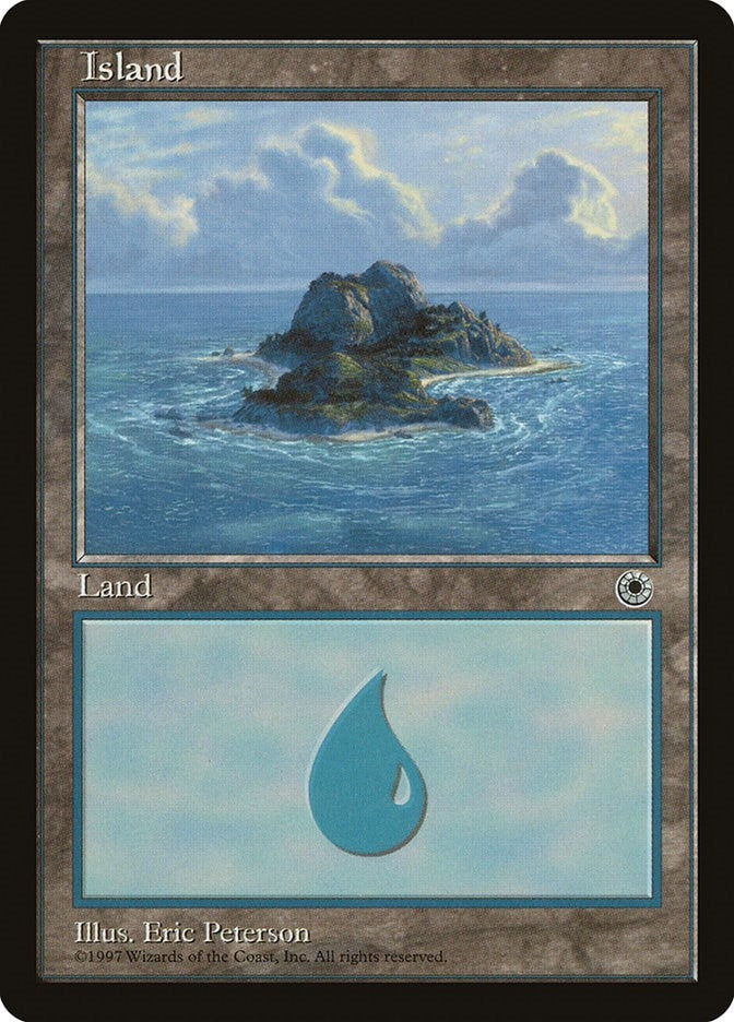 Image for Island (Beach Right) (POR) - Magic: The Gathering