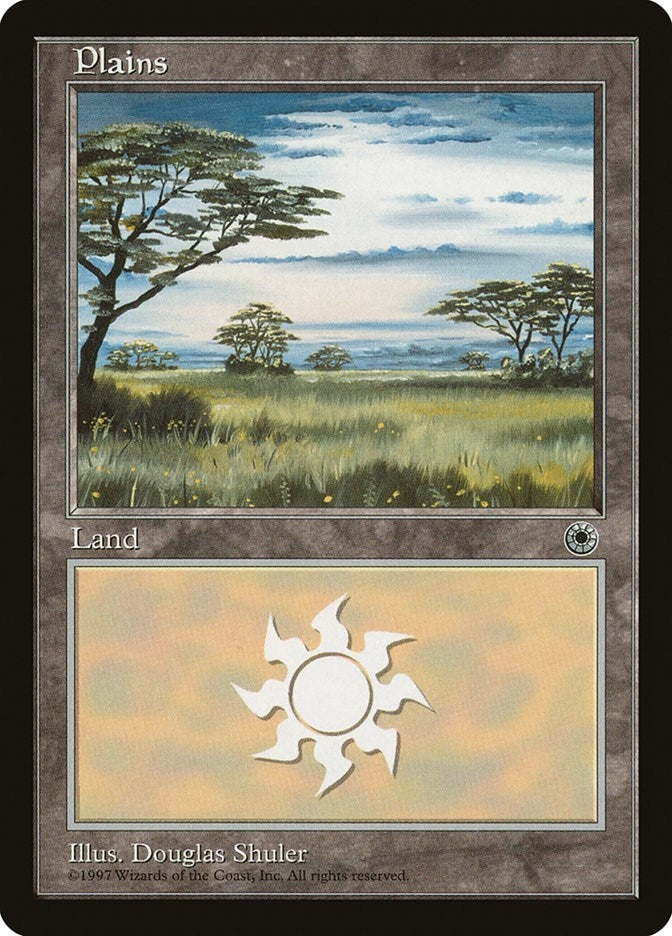 Image for Plains (White Sky) (POR) - Magic: The Gathering