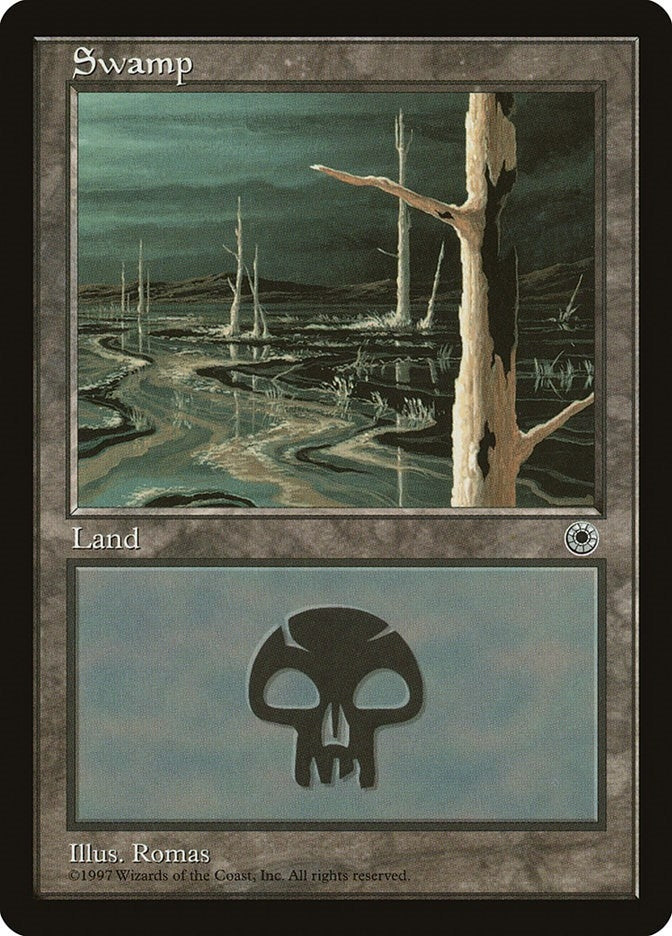 Image for Swamp (White Tree) (POR) - Magic: The Gathering
