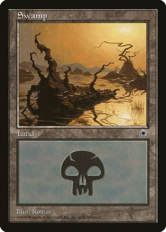Image for Swamp (Yellow Sun) (POR) - Magic: The Gathering