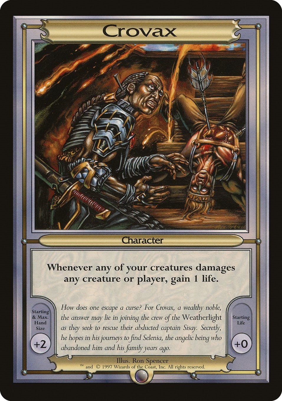 Image for Crovax (Oversize) (VNG) - Magic: The Gathering