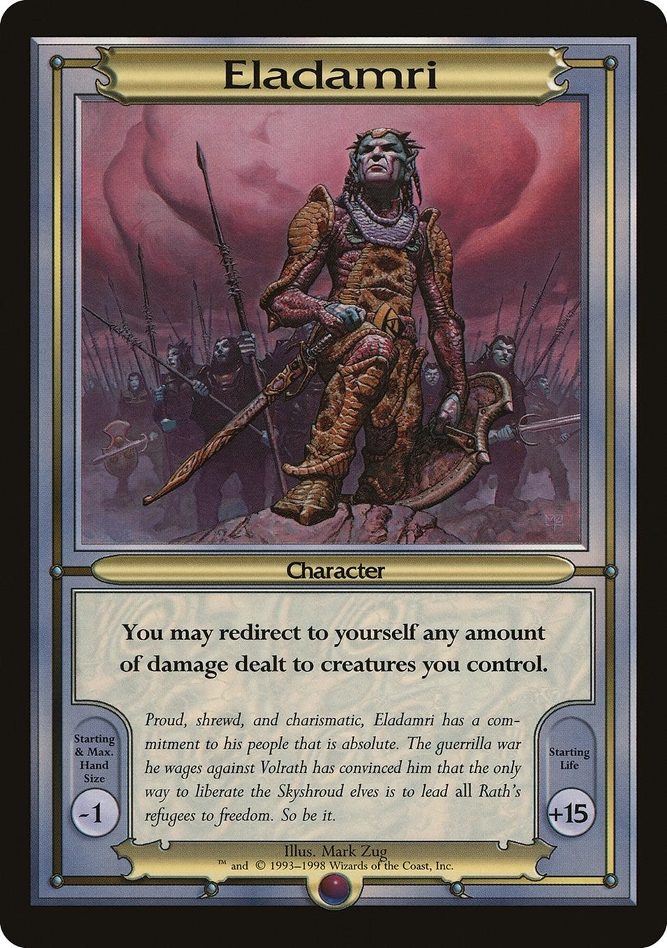 Image for Eladamri (Oversize) (VNG) - Magic: The Gathering