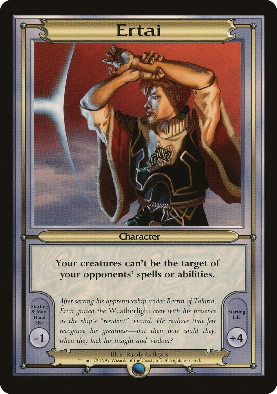 Image for Ertai (Oversize) (VNG) - Magic: The Gathering