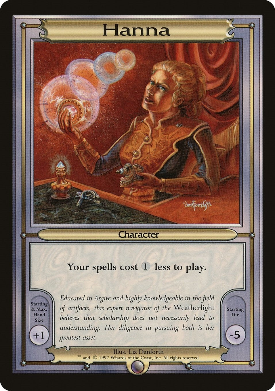 Image for Hanna (Oversize) (VNG) - Magic: The Gathering