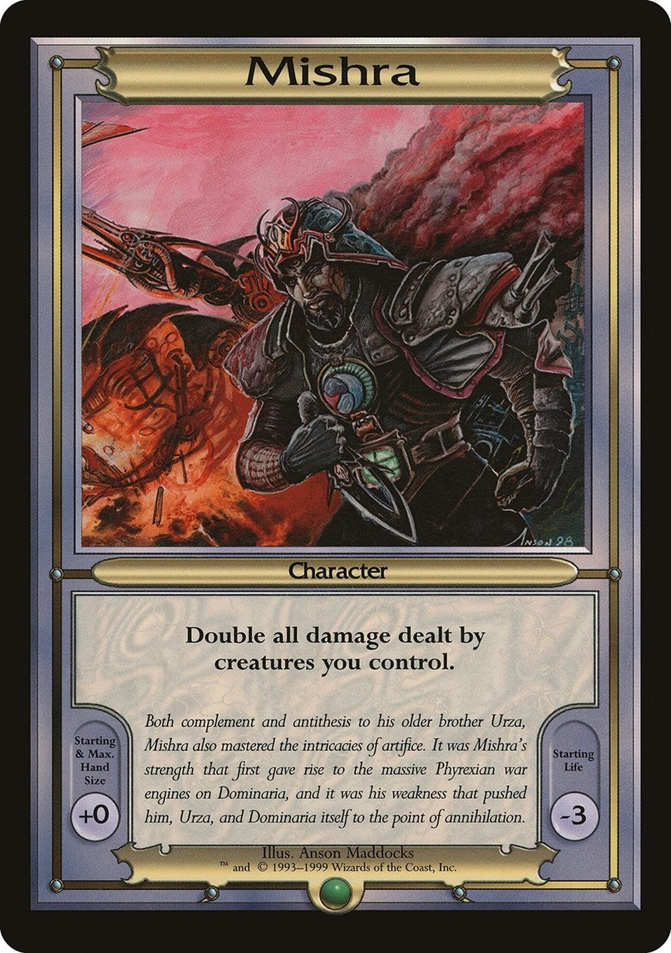 Image for Mishra (Oversize) (VNG) - Magic: The Gathering