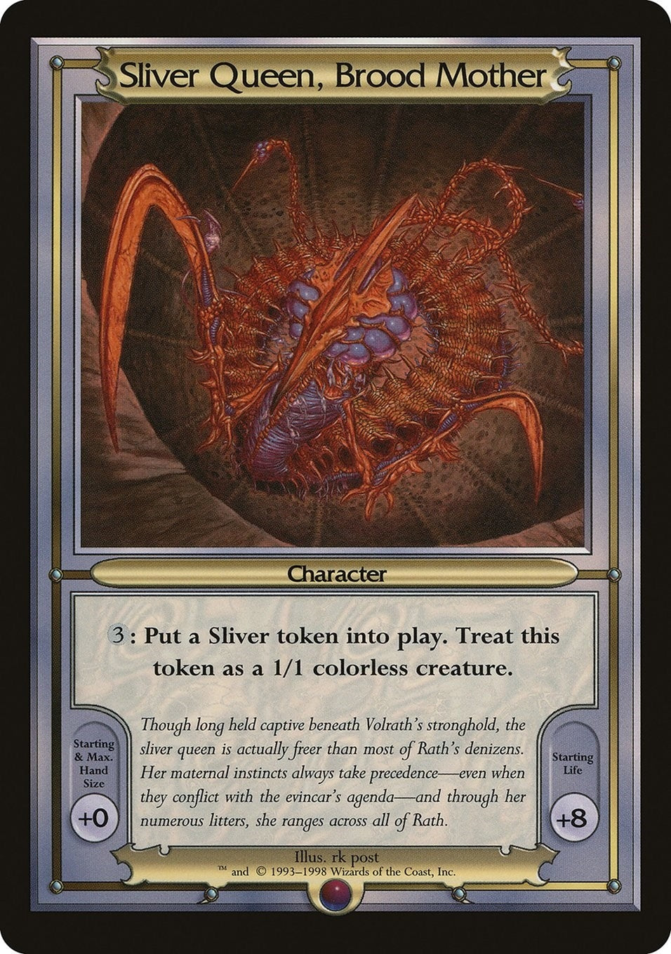 Image for Sliver Queen, Brood Mother (Oversize) (VNG) - Magic: The Gathering