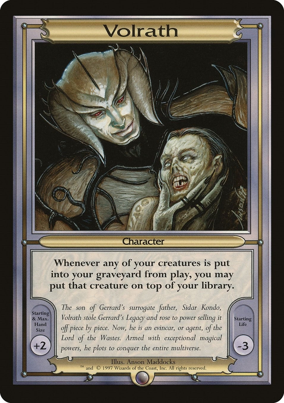 Image for Volrath (Oversize) (VNG) - Magic: The Gathering