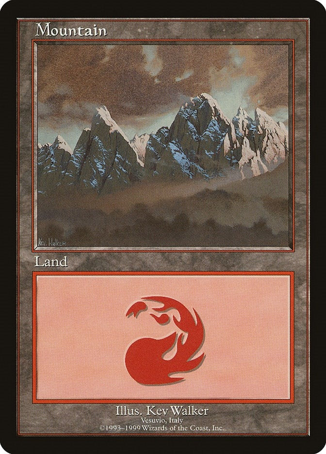 Image for Mountain - Vesuvio (3) (EURO) - Magic: The Gathering
