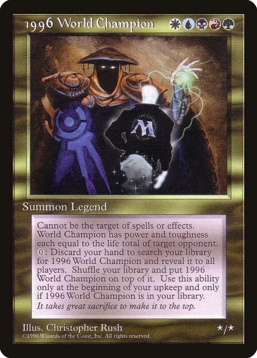 Image for 1996 World Champion (SPECIAL) - Magic: The Gathering