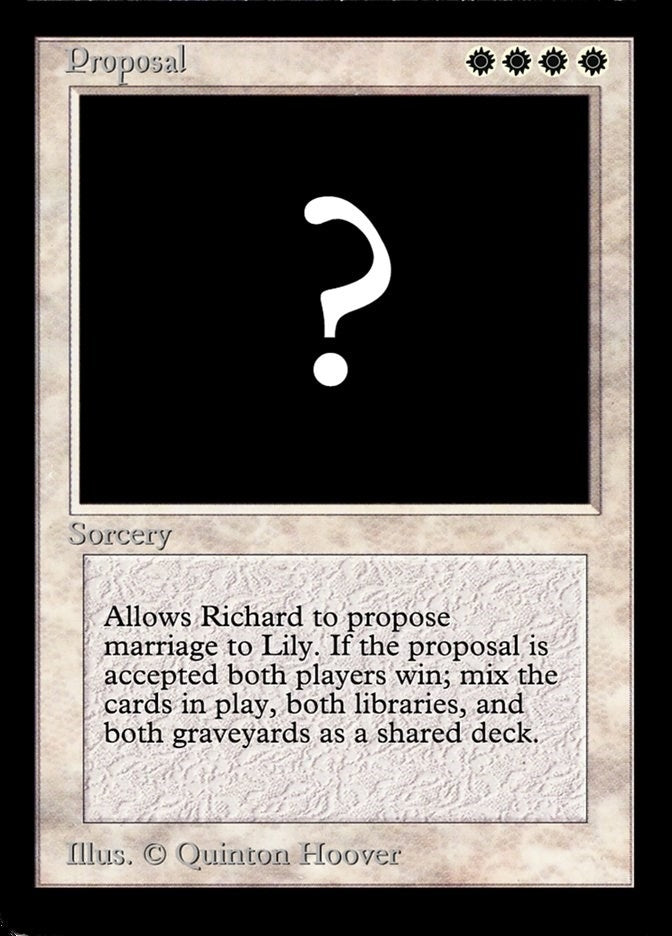 Image for Proposal (SPECIAL) - Magic: The Gathering