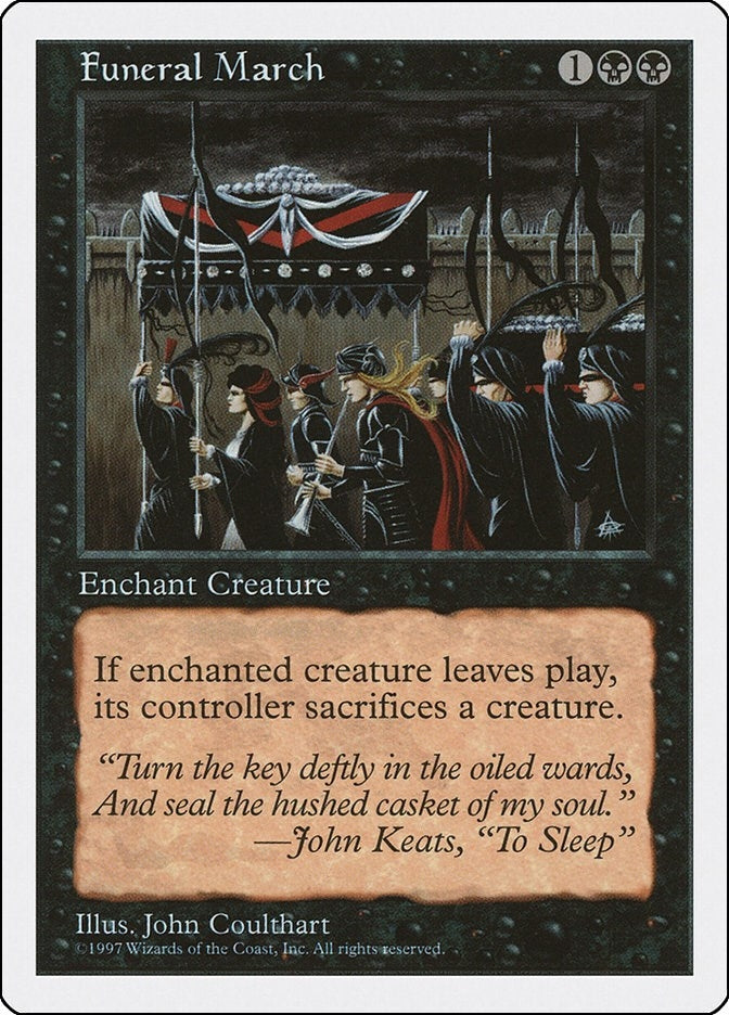 Image for Funeral March (5ED) - Magic: The Gathering