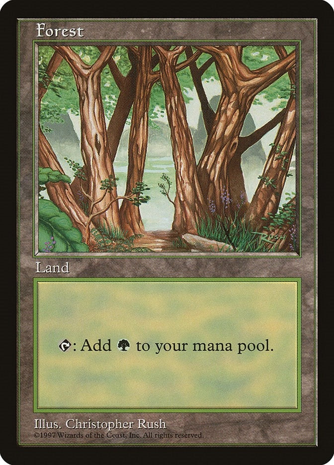 Image for Forest - Blue Pack (Rush) (APAC) - Magic: The Gathering