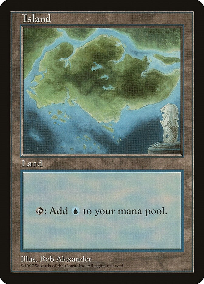 Image for Island - Clear Pack (Alexander) (APAC) - Magic: The Gathering