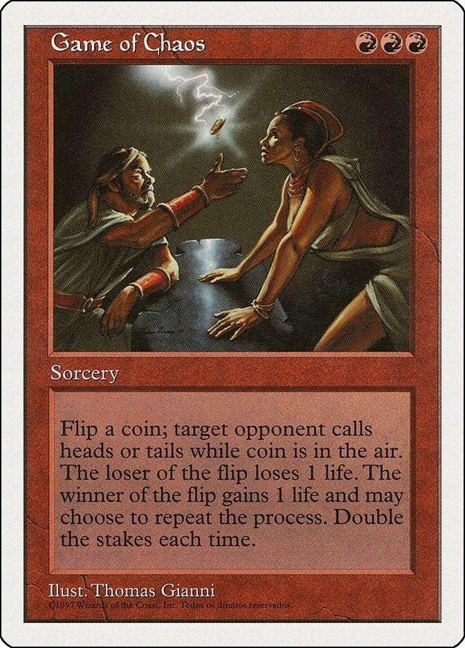 Image for Game of Chaos (5ED) - Magic: The Gathering