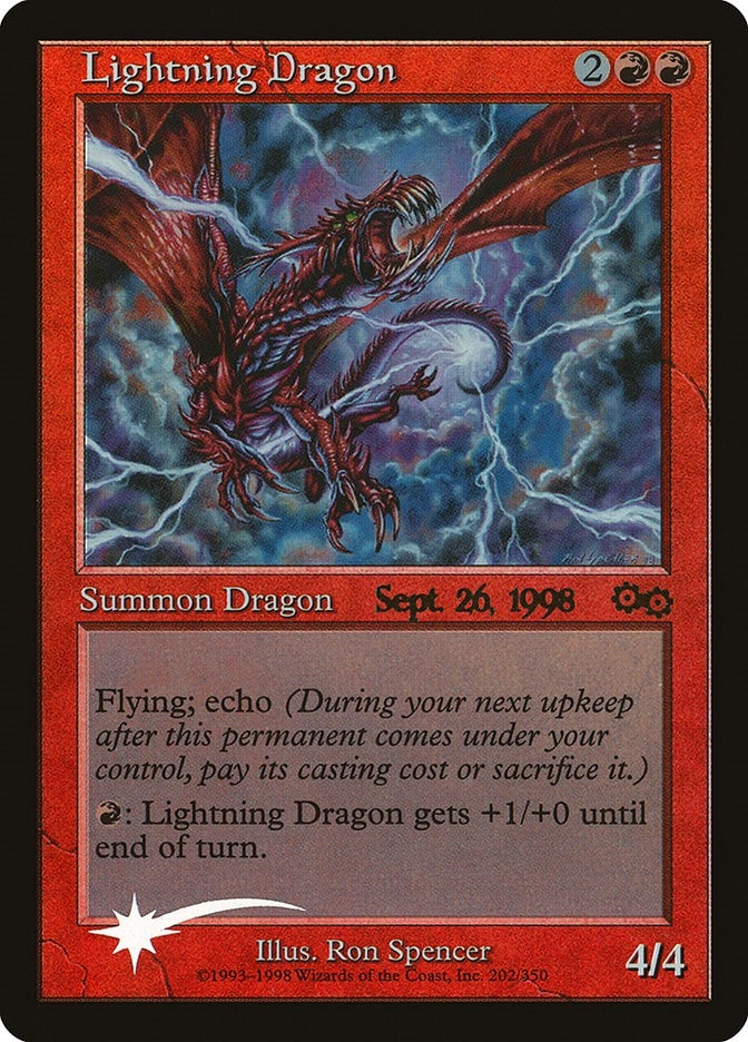 Image for Lightning Dragon (4) (PRE) - Magic: The Gathering