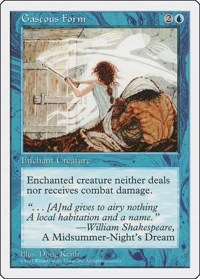 Image for Gaseous Form (5ED) - Magic: The Gathering