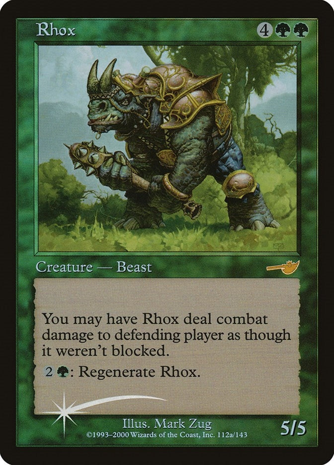 Image for Rhox (112a) (S00) - Magic: The Gathering