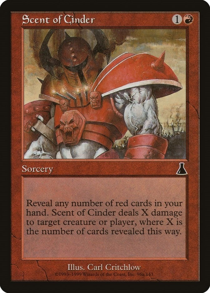 Image for Scent of Cinder (96a) (MEDIA) - Magic: The Gathering