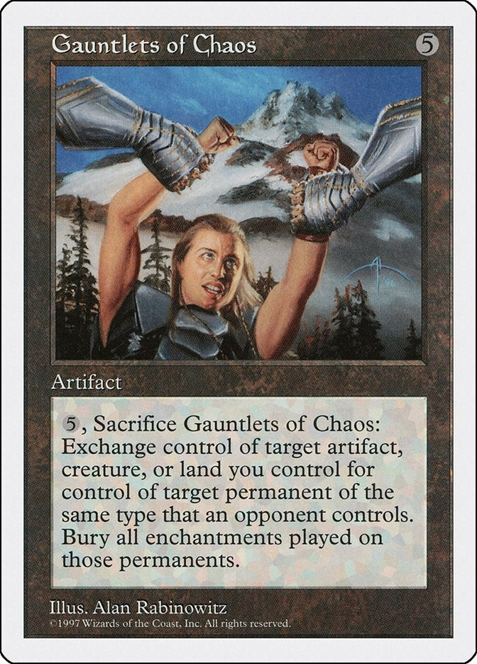 Image for Gauntlets of Chaos (5ED) - Magic: The Gathering