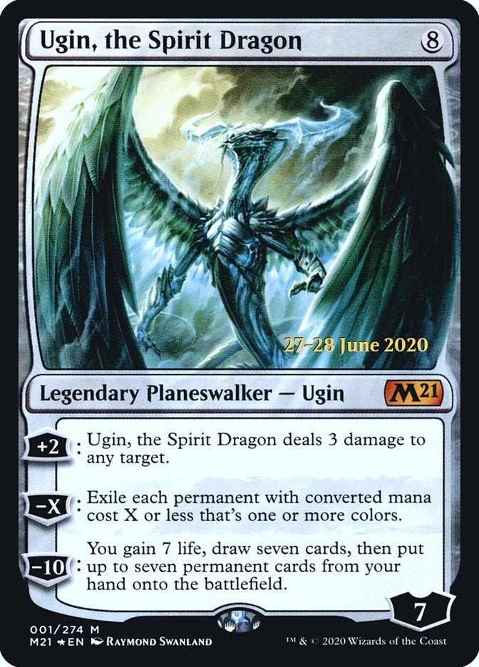 Image for Ugin, the Spirit Dragon (1) (PRE) - Magic: The Gathering