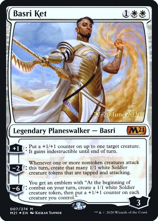 Image for Basri Ket (7) (PRE) - Magic: The Gathering