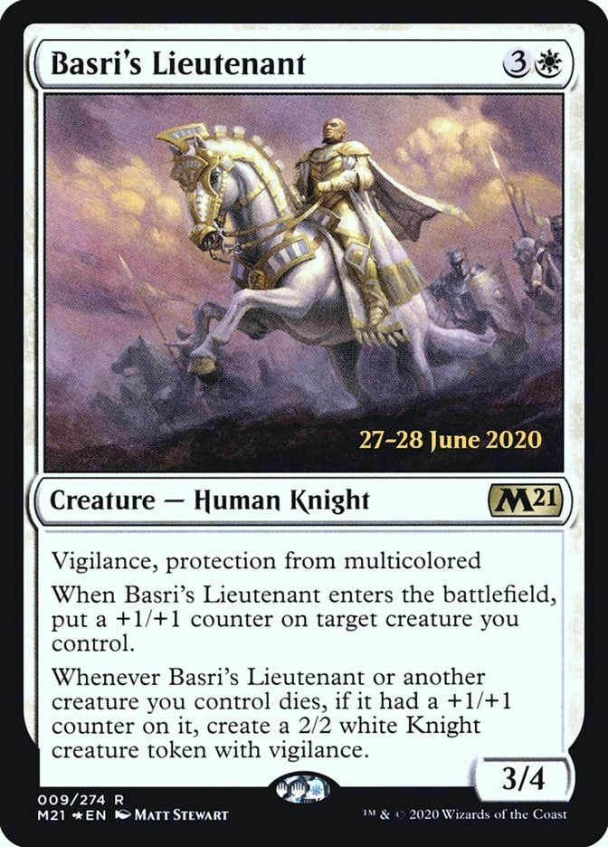 Image for Basri's Lieutenant (9) (PRE) - Magic: The Gathering