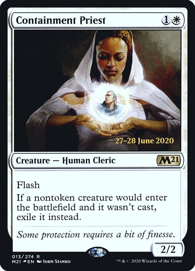 Image for Containment Priest (13) (PRE) - Magic: The Gathering