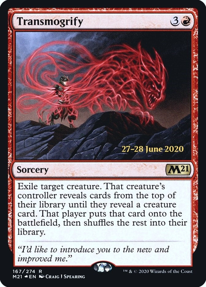 Image for Transmogrify (167) (PRE) - Magic: The Gathering