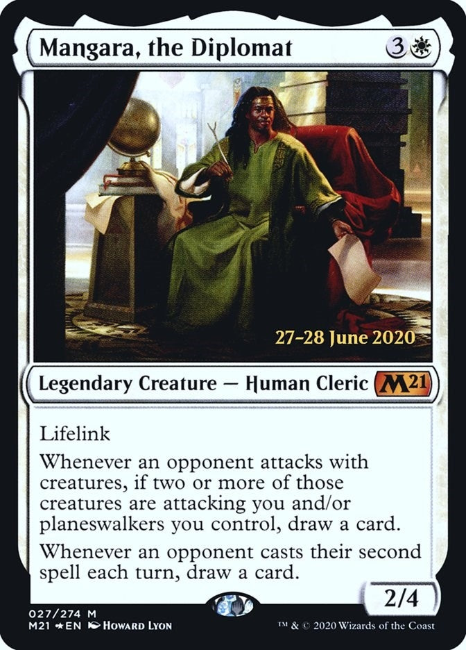 Image for Mangara, the Diplomat (27) (PRE) - Magic: The Gathering