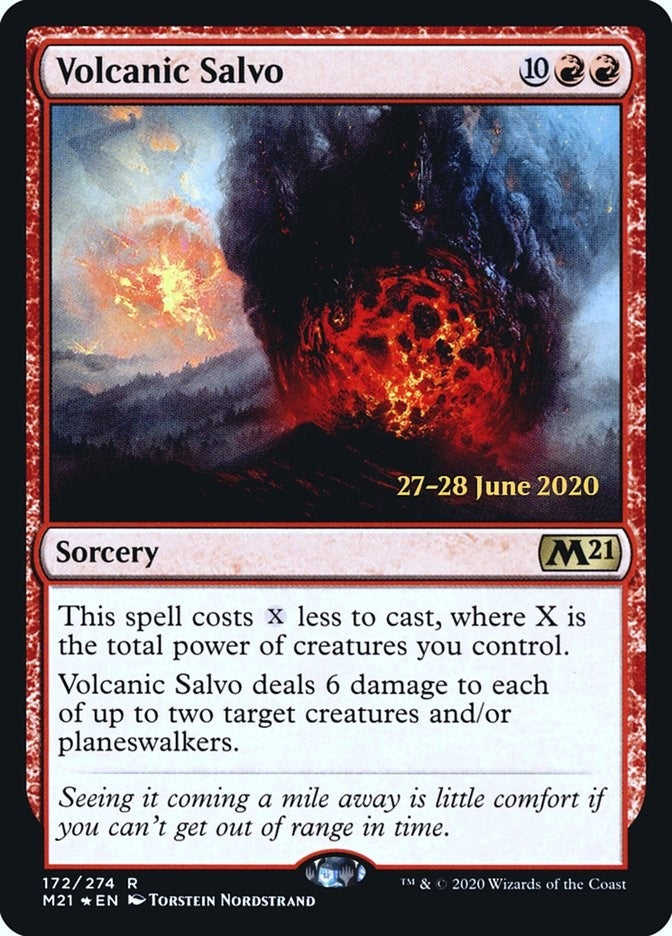 Image for Volcanic Salvo (172) (PRE) - Magic: The Gathering