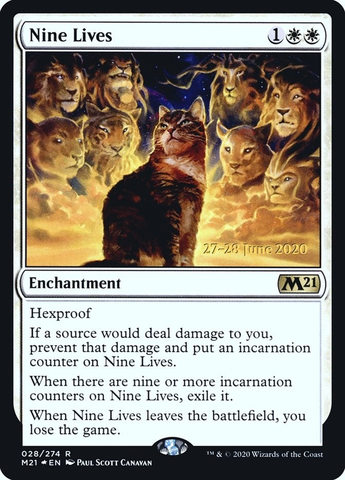 Image for Nine Lives (28) (PRE) - Magic: The Gathering